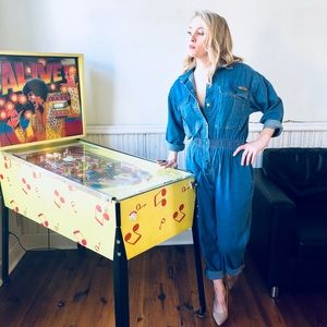 SOLD  Vintage Denim Jumpsuit